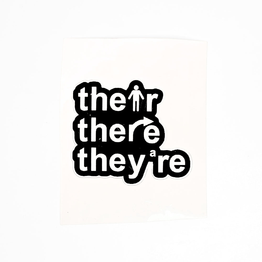Their There They're | Vinyl Sticker - NovaSmartLinks
