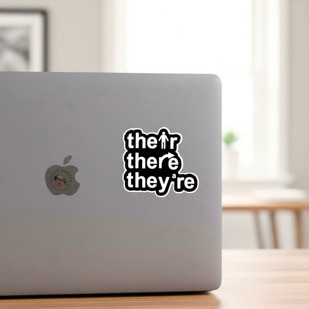 Their There They're | Vinyl Sticker - NovaSmartLinks