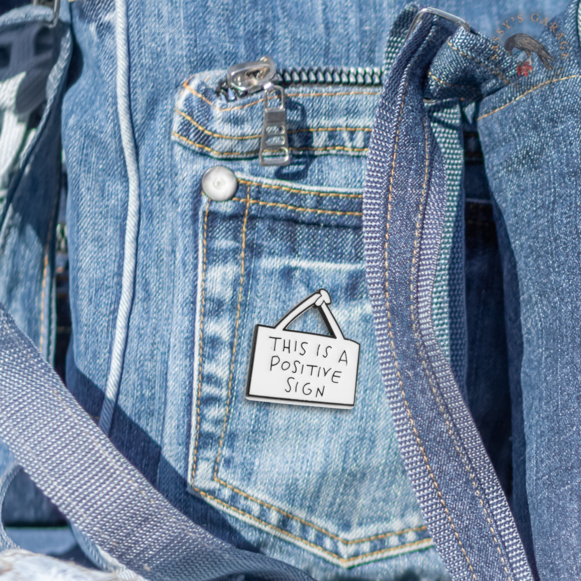 This Is a Positive Sign | Collectible Pin - NovaSmartLinks