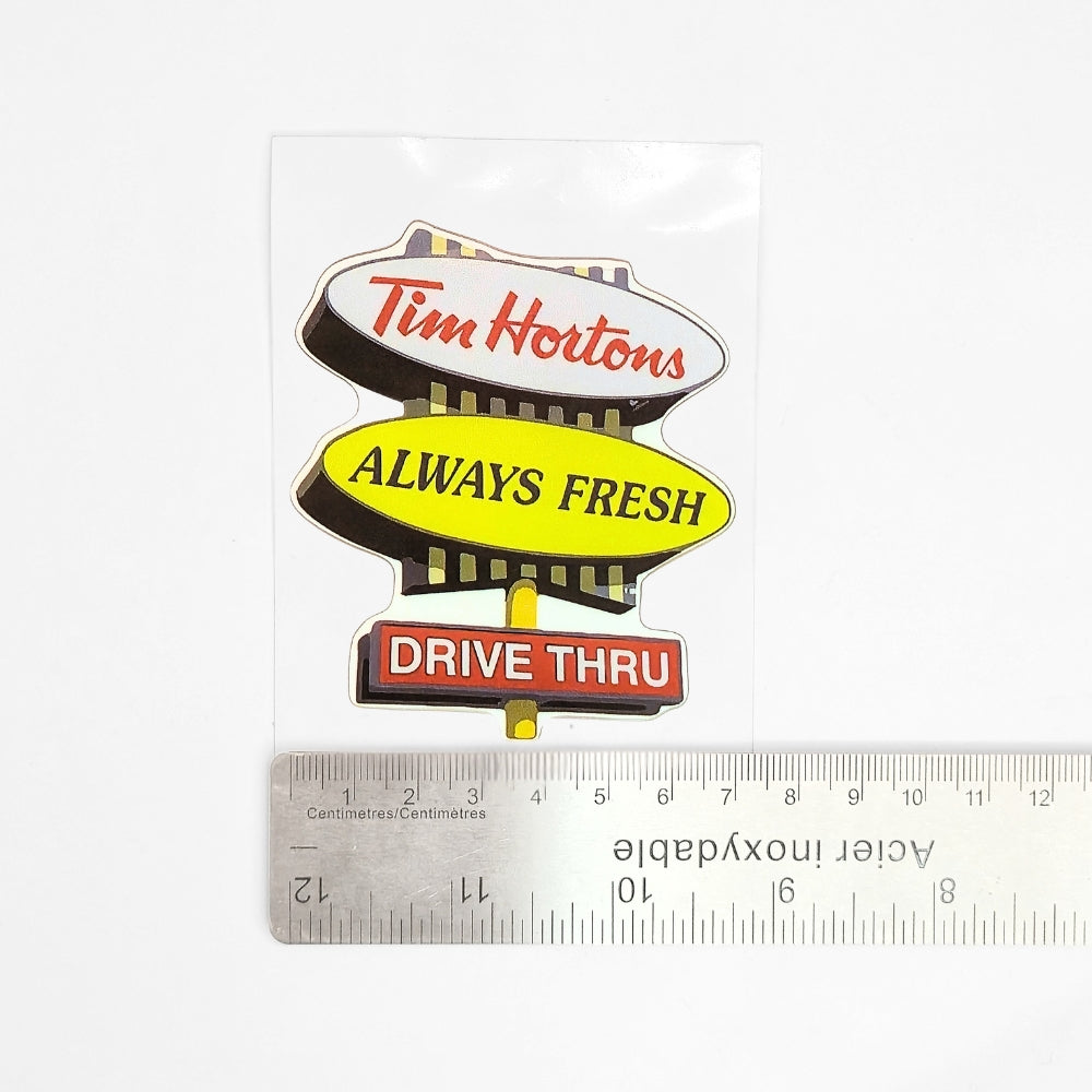 Timmies Drive Thru | Vinyl Sticker - NovaSmartLinks