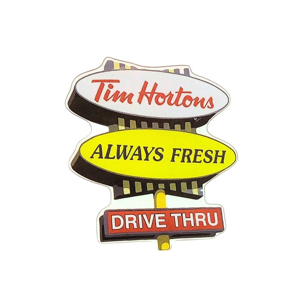 Timmies Drive Thru | Vinyl Sticker - NovaSmartLinks