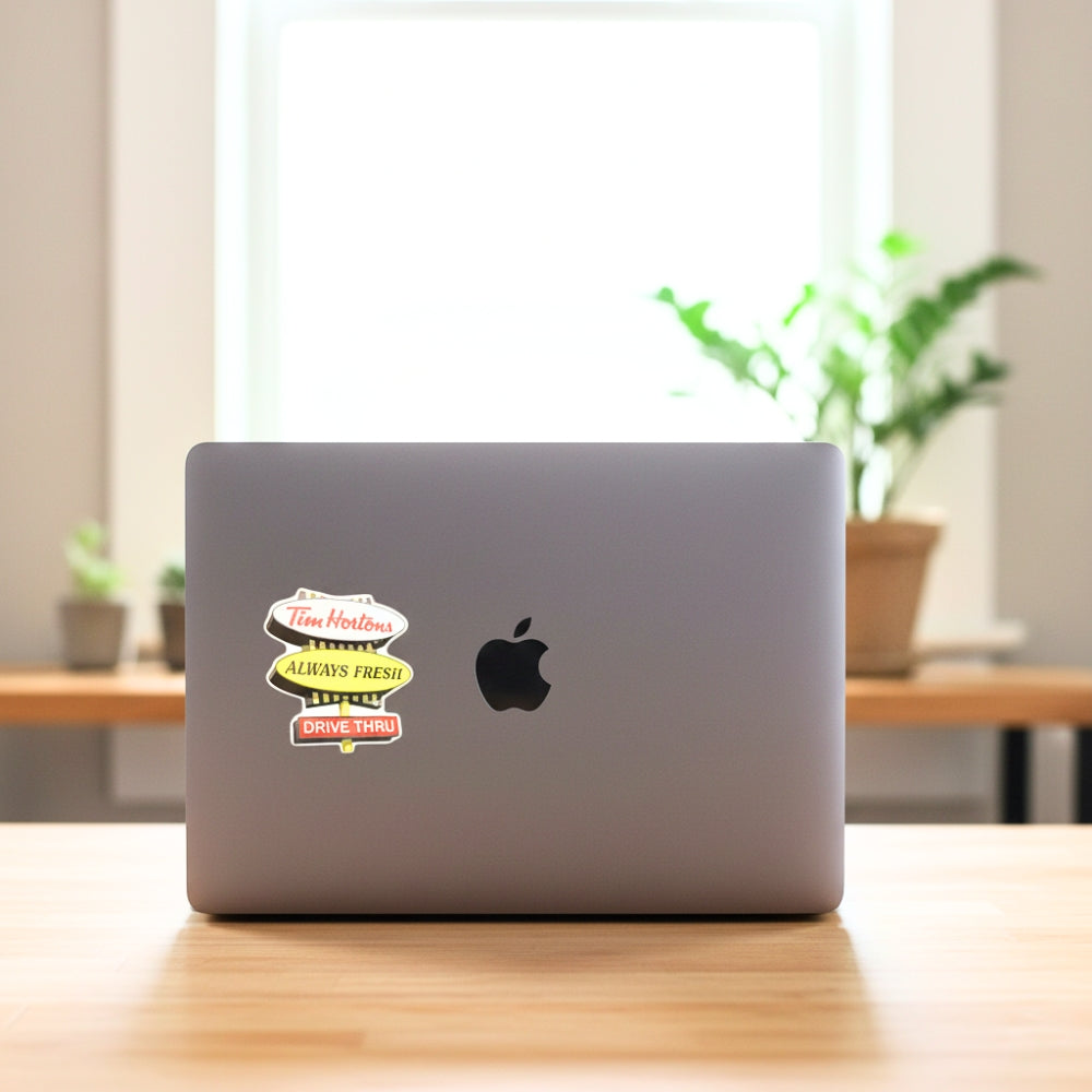 Timmies Drive Thru | Vinyl Sticker - NovaSmartLinks