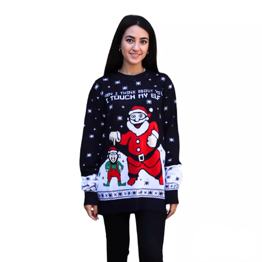 Touch My Elf  Sweater - NovaSmartLinks