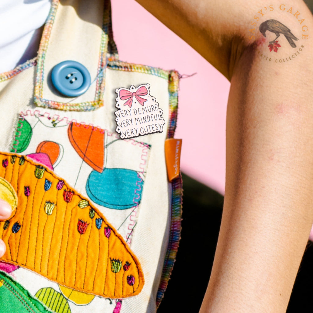 Very Demure Very Mindful Very Cutesy | Collectible Pin - NovaSmartLinks