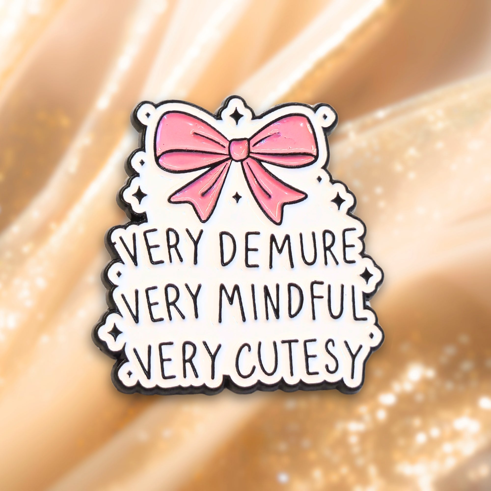 Very Demure Very Mindful Very Cutesy | Collectible Pin - NovaSmartLinks
