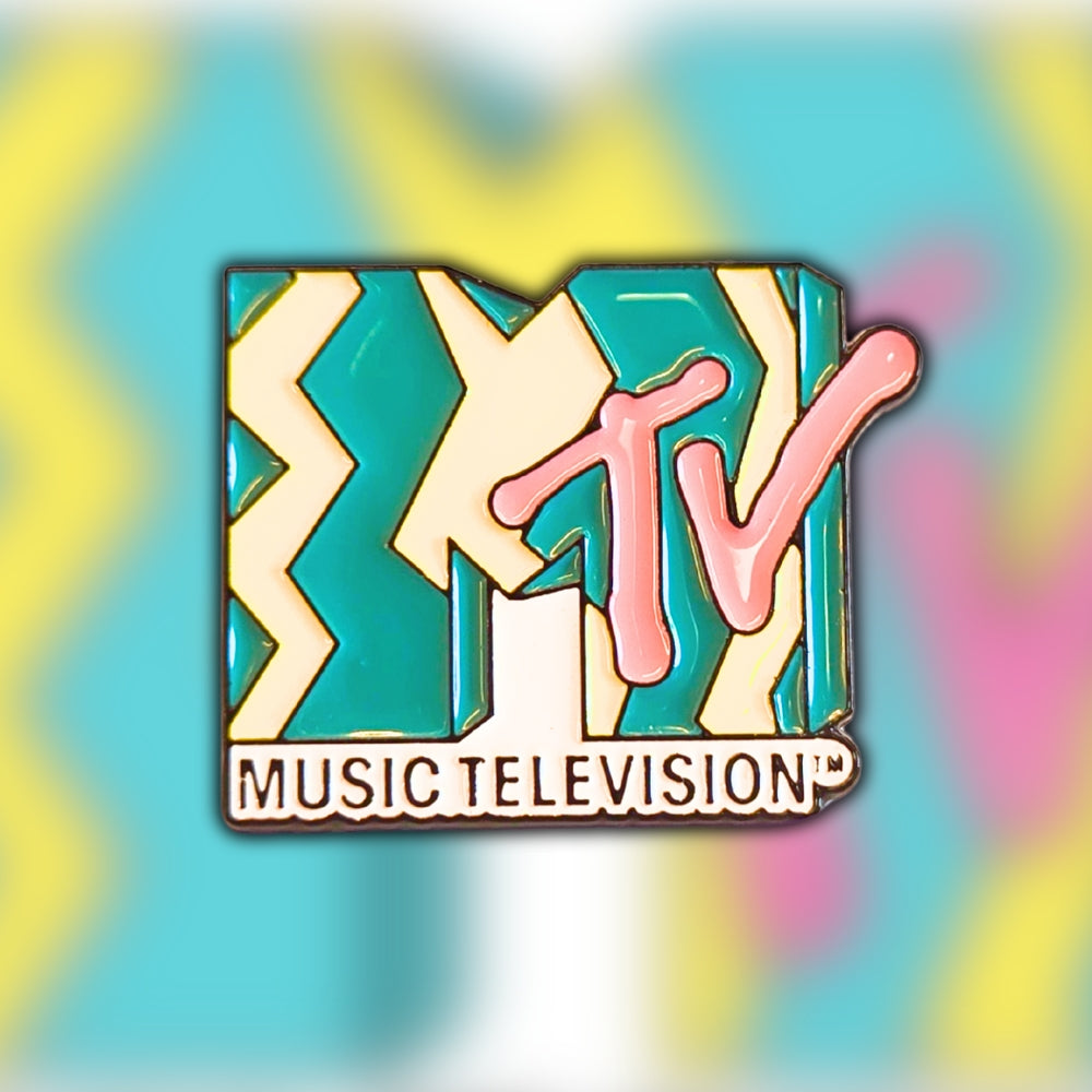 Vintage 80s MTV Logo | Collectible Pin - NovaSmartLinks