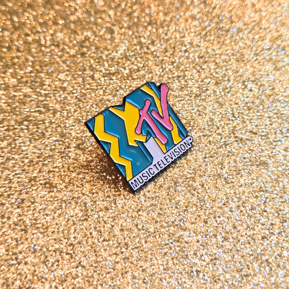 Vintage 80s MTV Logo | Collectible Pin - NovaSmartLinks