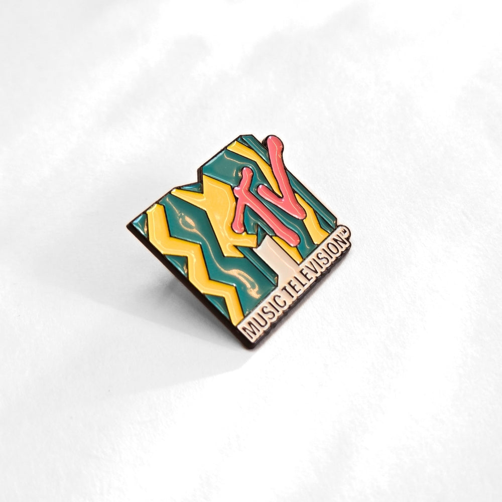 Vintage 80s MTV Logo | Collectible Pin - NovaSmartLinks