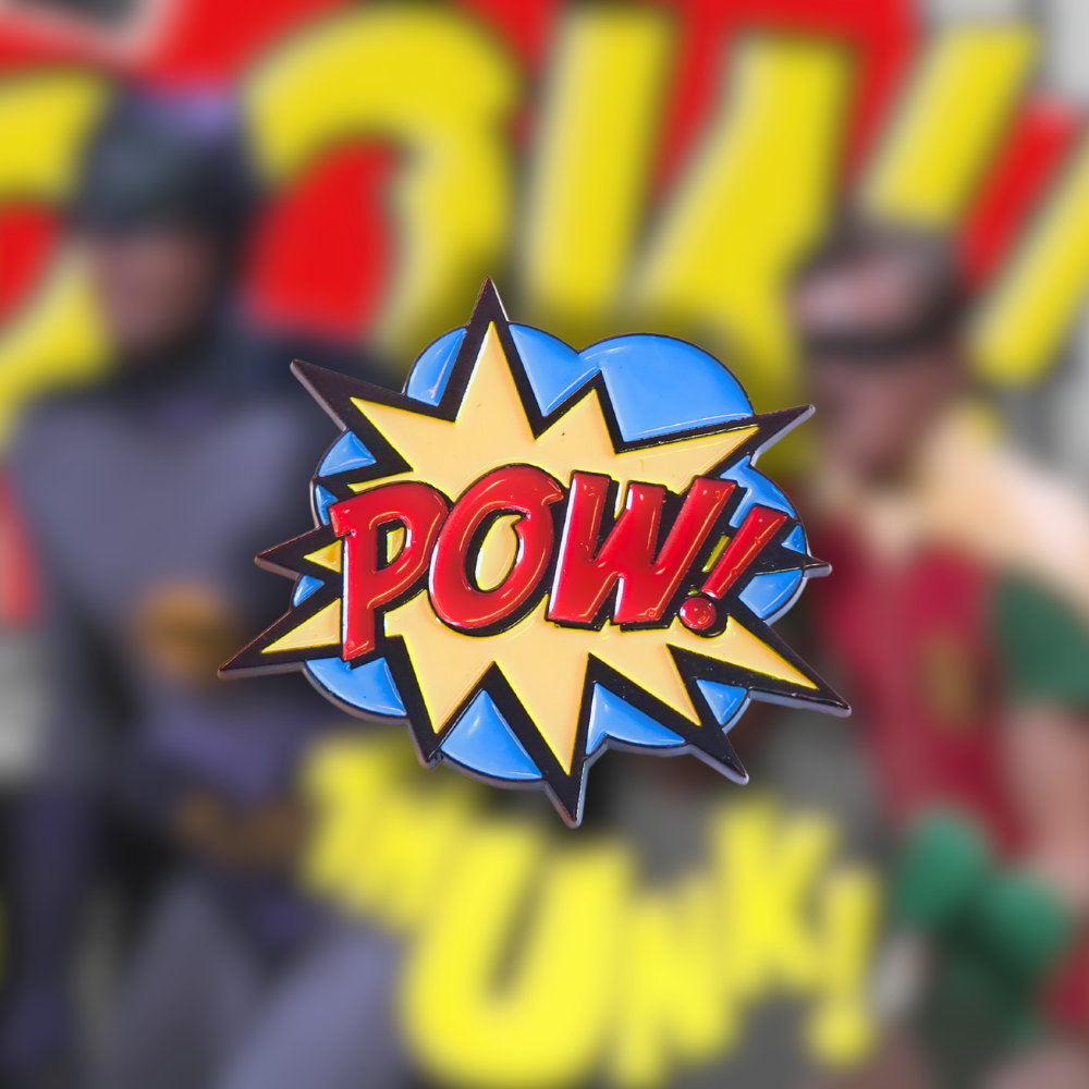 Vintage Comic Book POW! | Collectible Pin - NovaSmartLinks