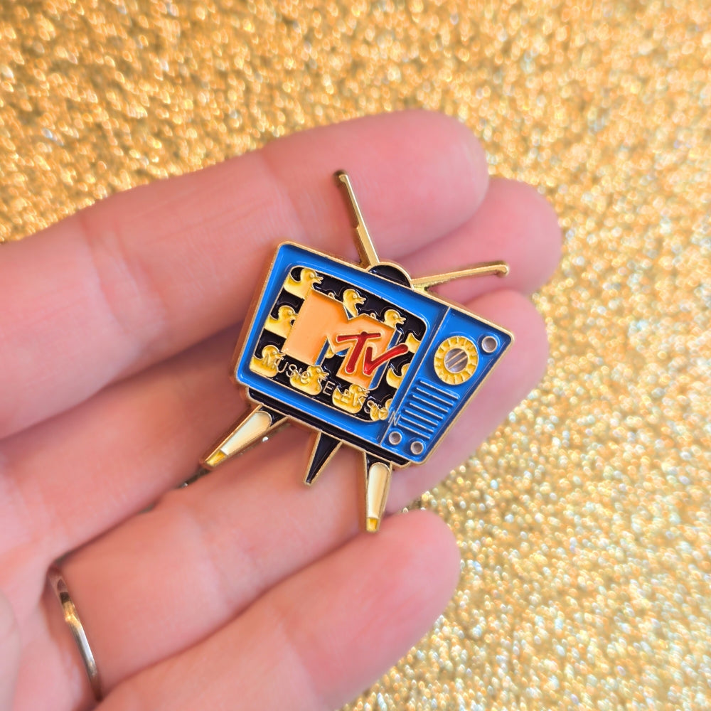 Vintage MTV TV Set | Collectible Pin - NovaSmartLinks