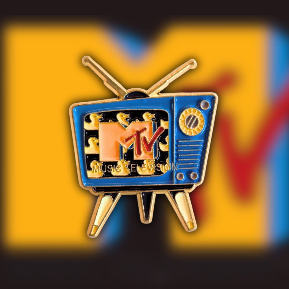 Vintage MTV TV Set | Collectible Pin - NovaSmartLinks