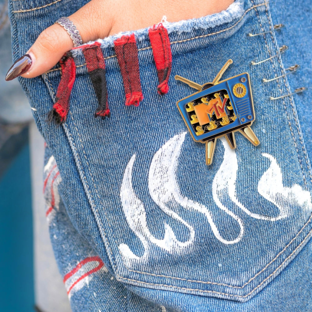 Vintage MTV TV Set | Collectible Pin - NovaSmartLinks