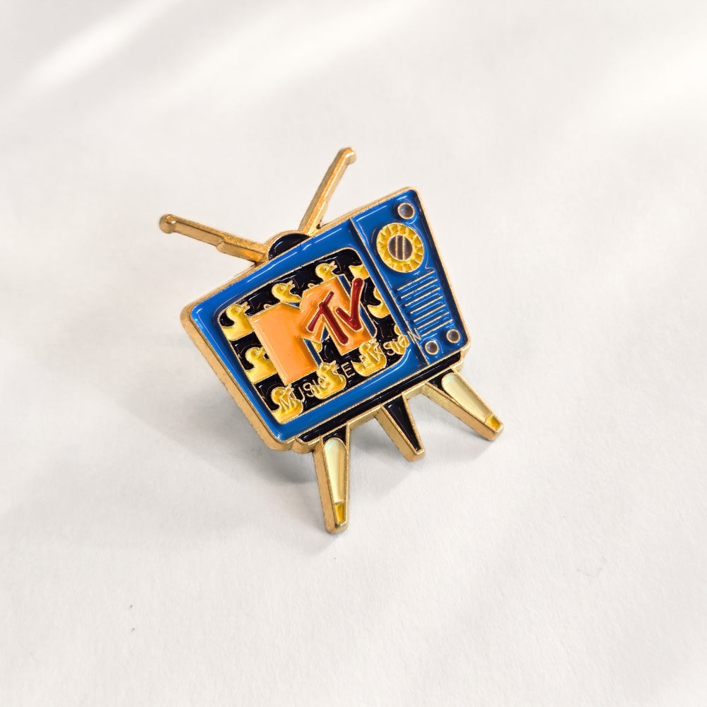 Vintage MTV TV Set | Collectible Pin - NovaSmartLinks