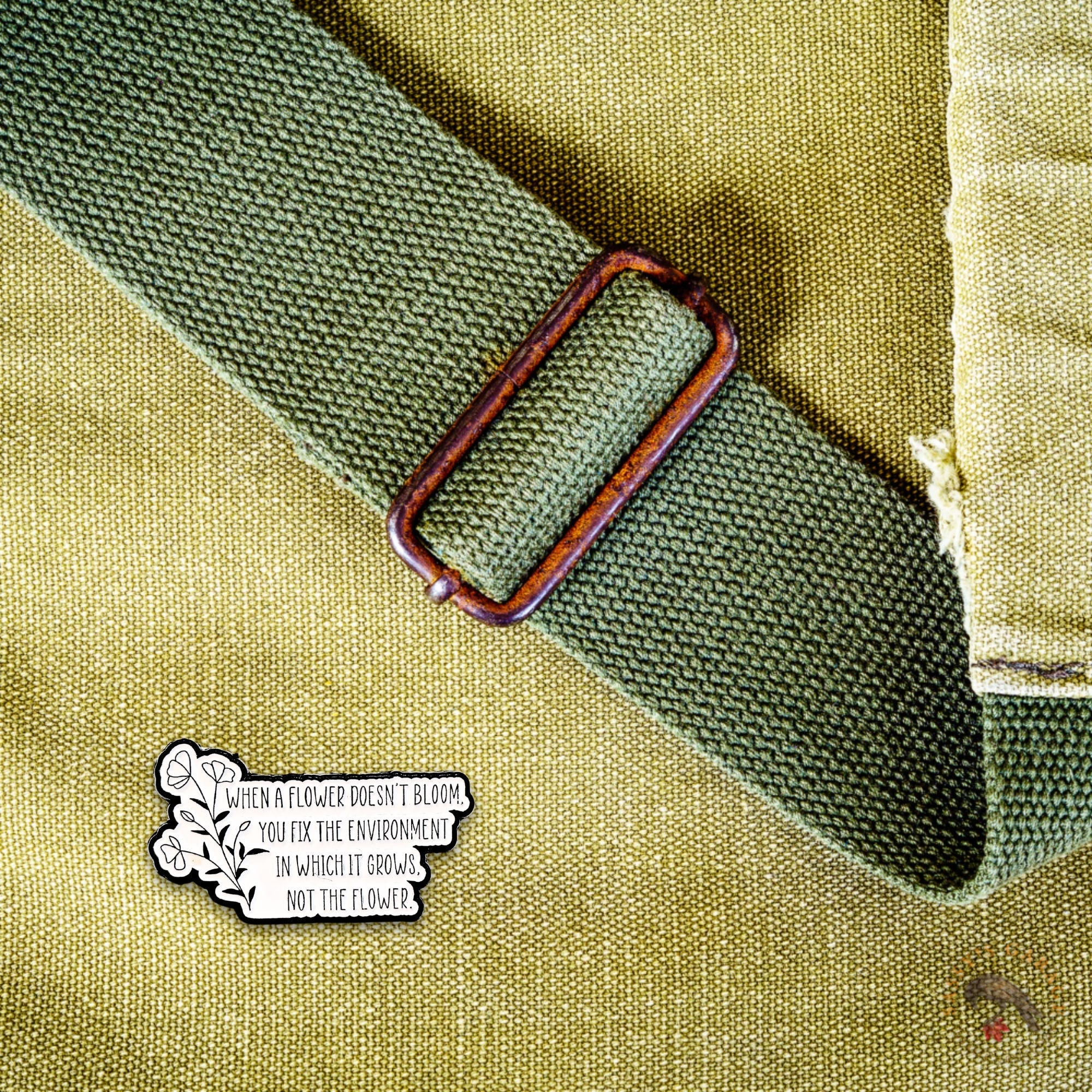 When a Flower Doesn't Bloom... | Collectible Pin - NovaSmartLinks