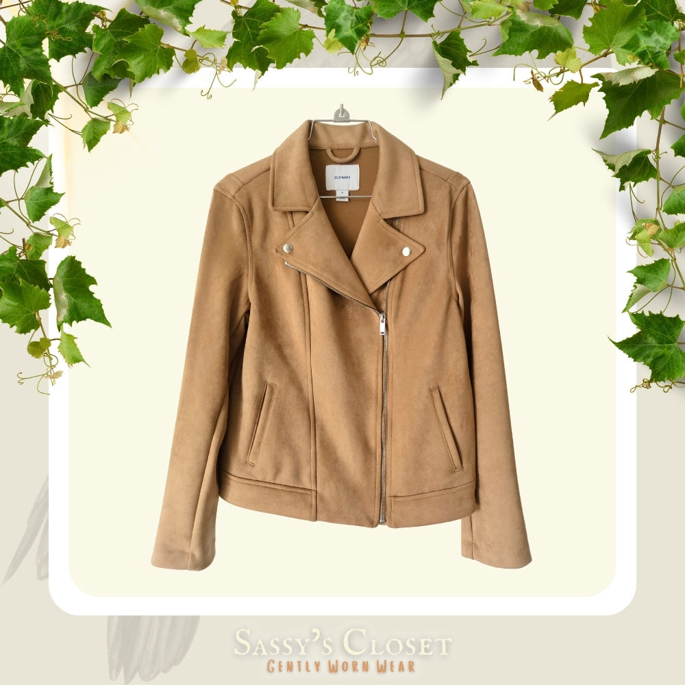 Women's Faux Suede Jacket - NovaSmartLinks