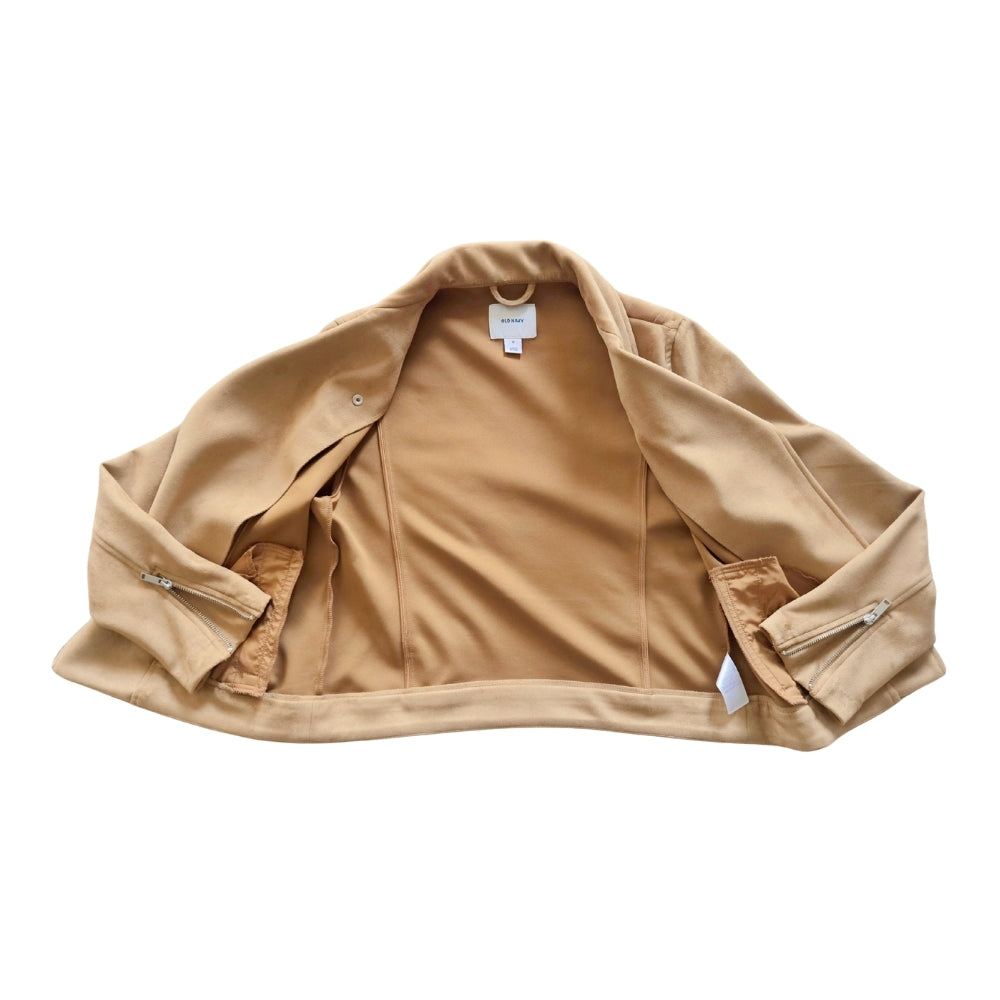Women's Faux Suede Jacket - NovaSmartLinks