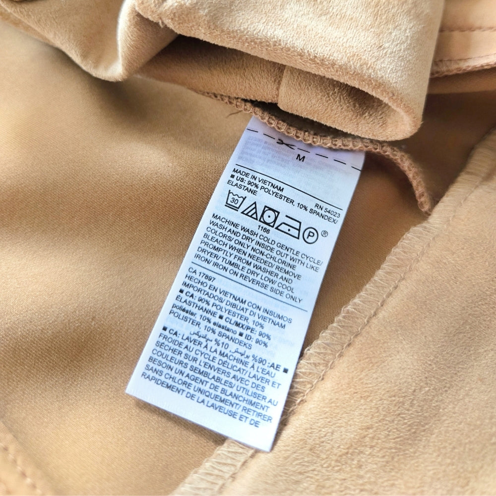 Women's Faux Suede Jacket - NovaSmartLinks