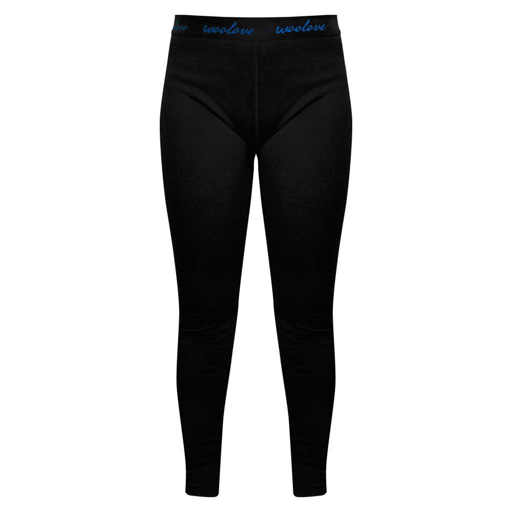 Women's 100% Merino Wool Long Underwear Base Layer Leggings 190 GSM - Midweight - NovaSmartLinks