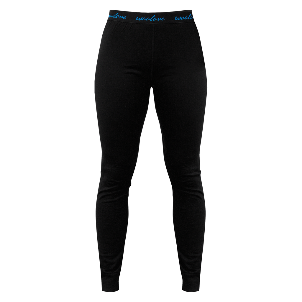 Women's 100% Merino Wool Thermal Long Underwear Base Layer Leggings 260 GSM - Heavyweight - NovaSmartLinks