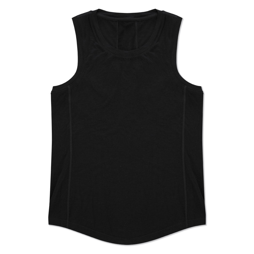 Women's Merino Wool Tank Top with Crew Neck - NovaSmartLinks