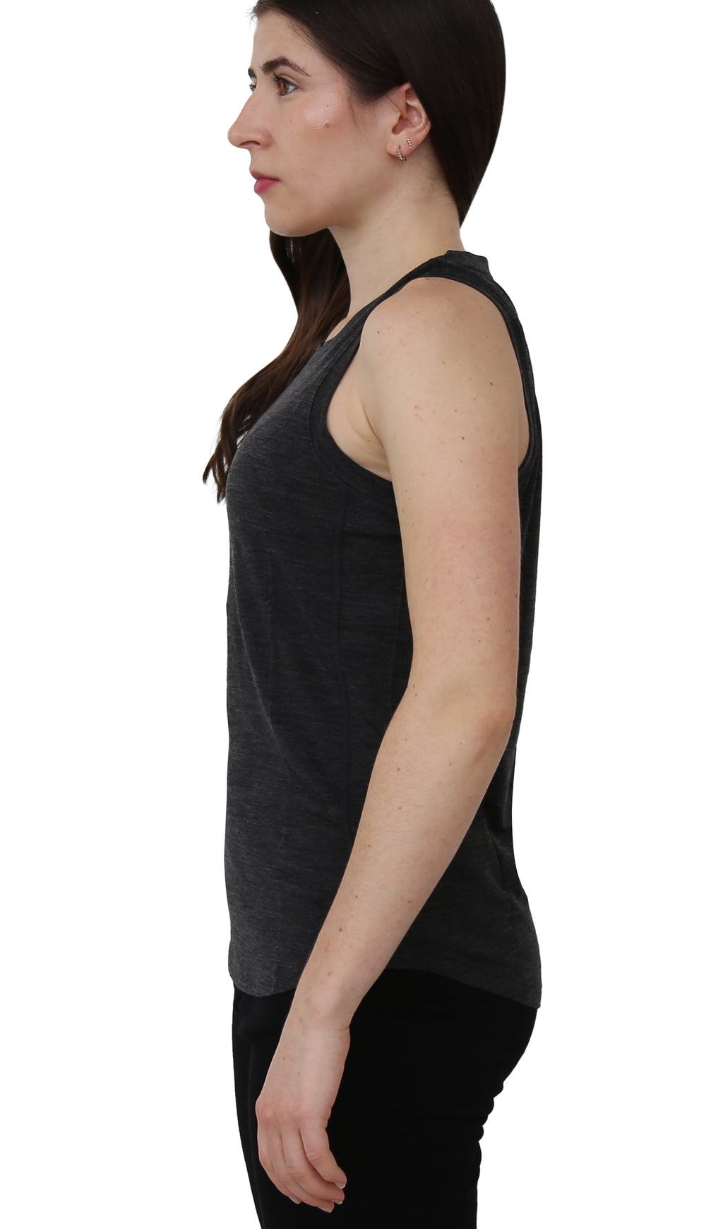 Women's Merino Wool Tank Top with Crew Neck - NovaSmartLinks