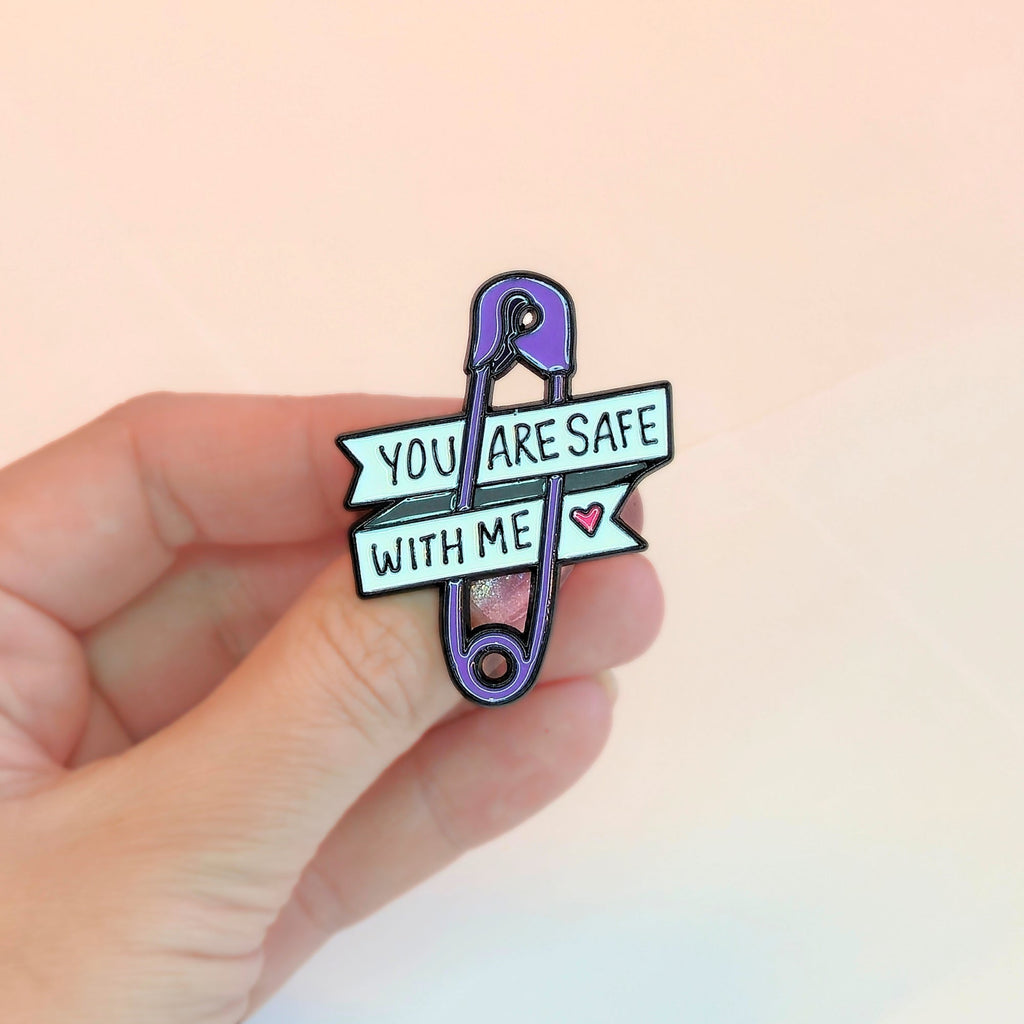 You Are Safe With Me | Collectible Pin - NovaSmartLinks
