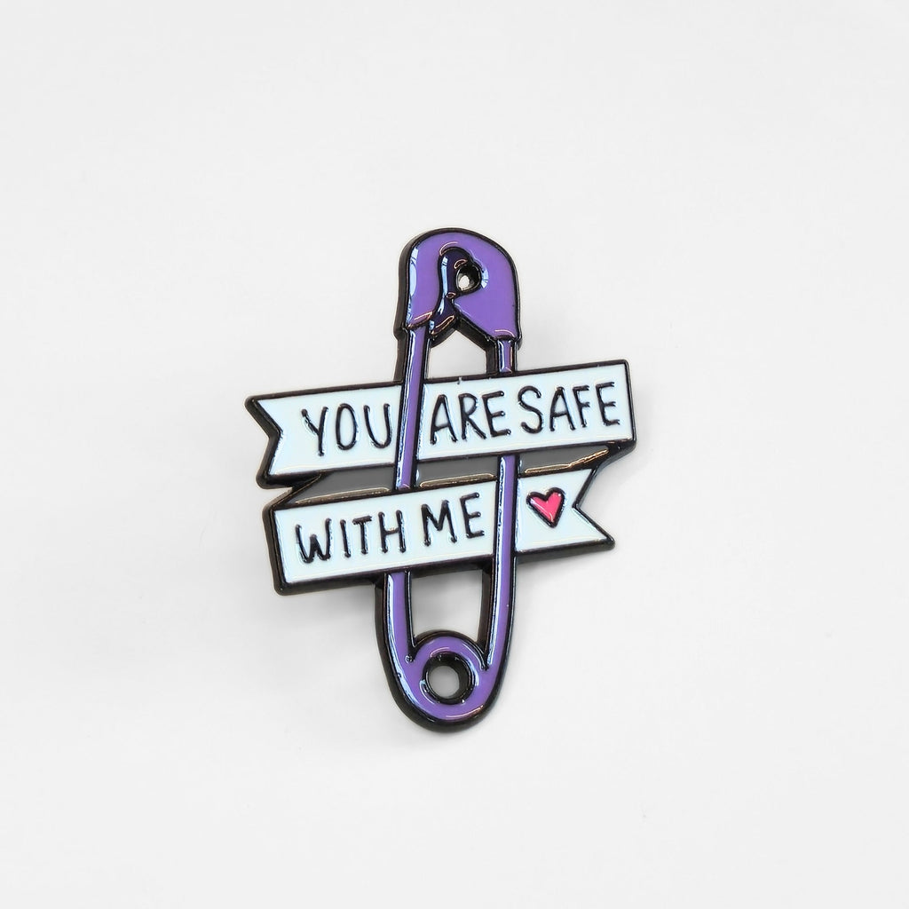 You Are Safe With Me | Collectible Pin - NovaSmartLinks