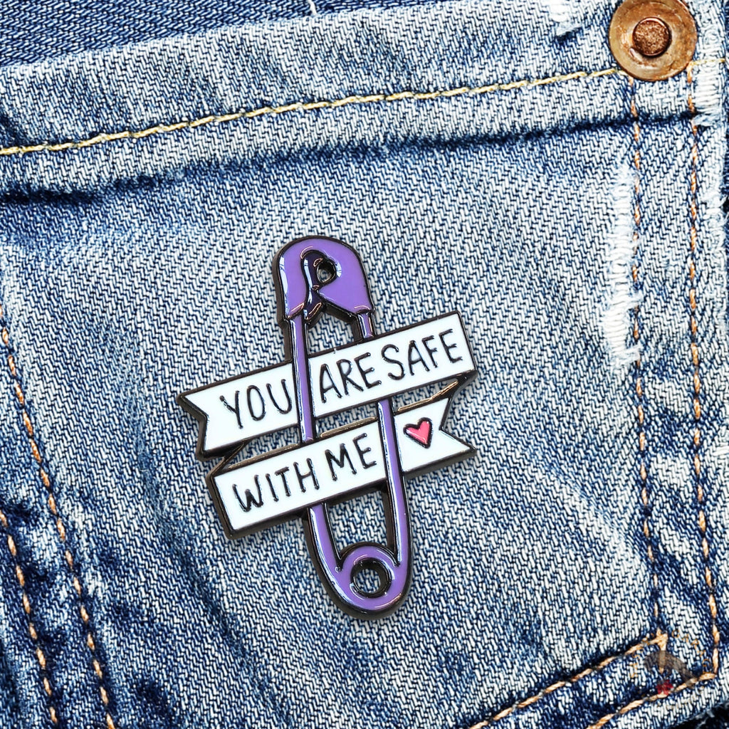 You Are Safe With Me | Collectible Pin - NovaSmartLinks