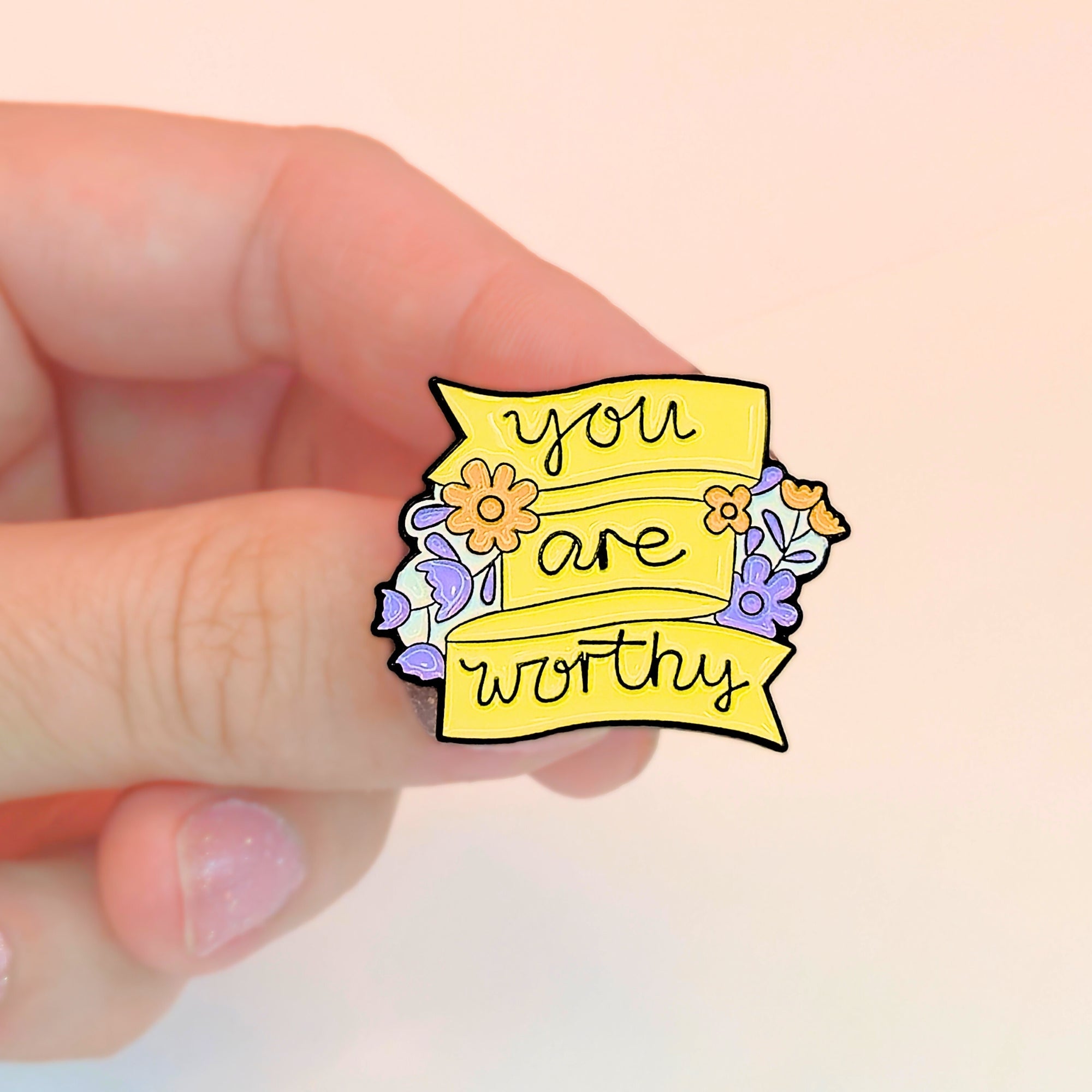 You Are Worthy | Collectible Pin - NovaSmartLinks