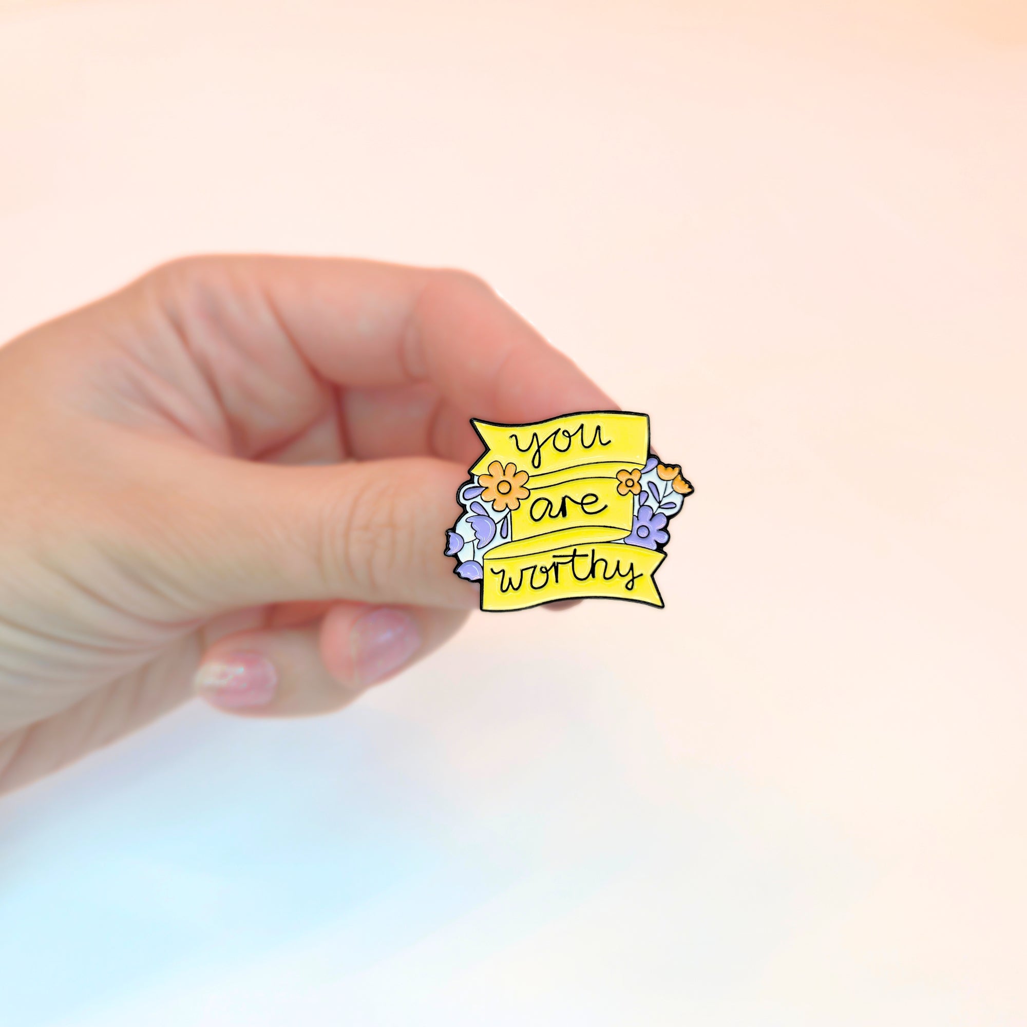 You Are Worthy | Collectible Pin - NovaSmartLinks