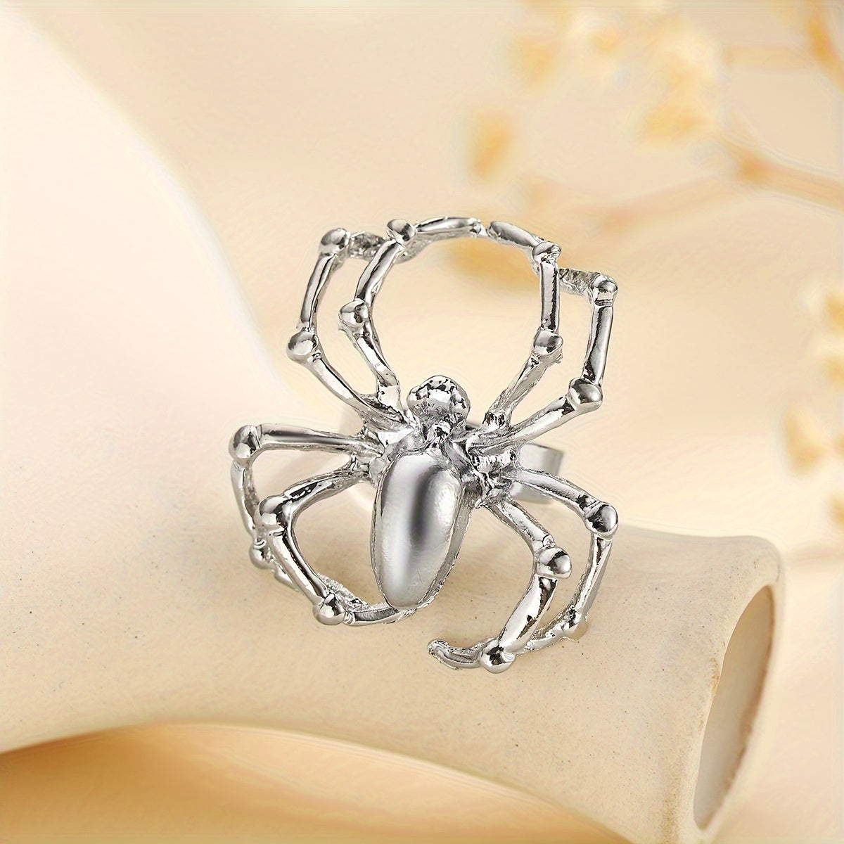 Silver Spider Ring | Size 7 (Adjustable) - NovaSmartLinks