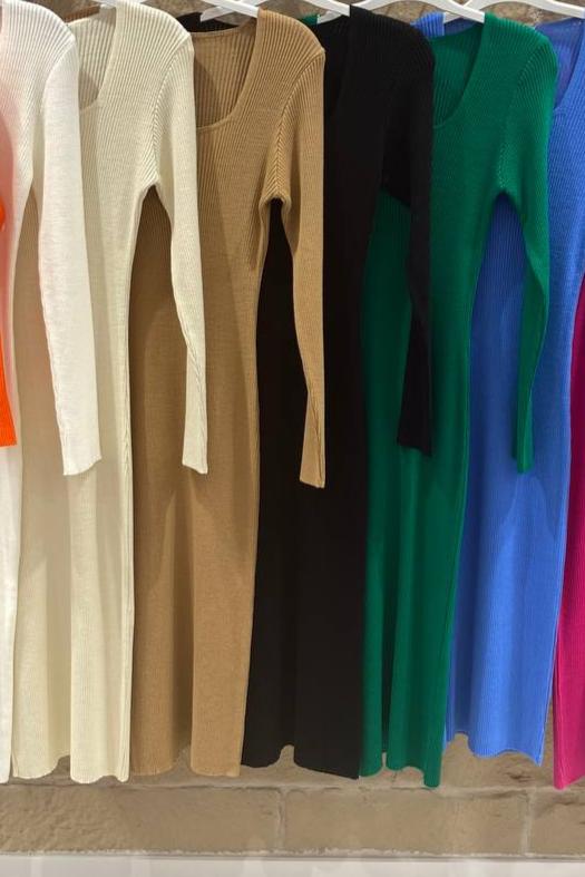 Long Sleeved Fitted Dress - NovaSmartLinks