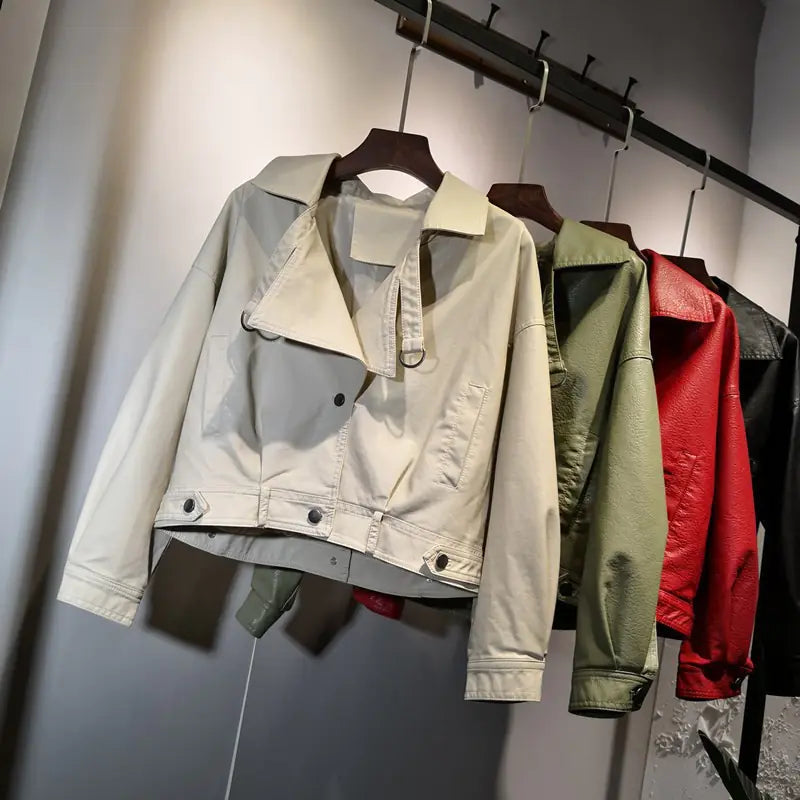 Versatile Slim Fit Women's Street Jackets - NovaSmartLinks