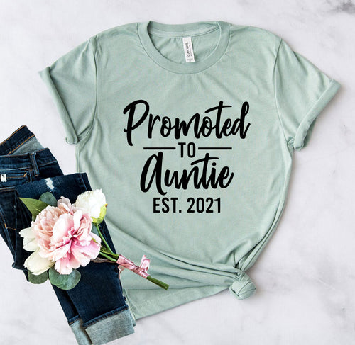 Promoted To Auntie Shirt - NovaSmartLinks