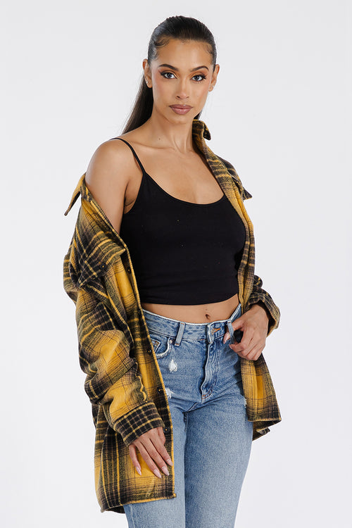 Boyfriend Oversized Soft Flannel Shacket - NovaSmartLinks