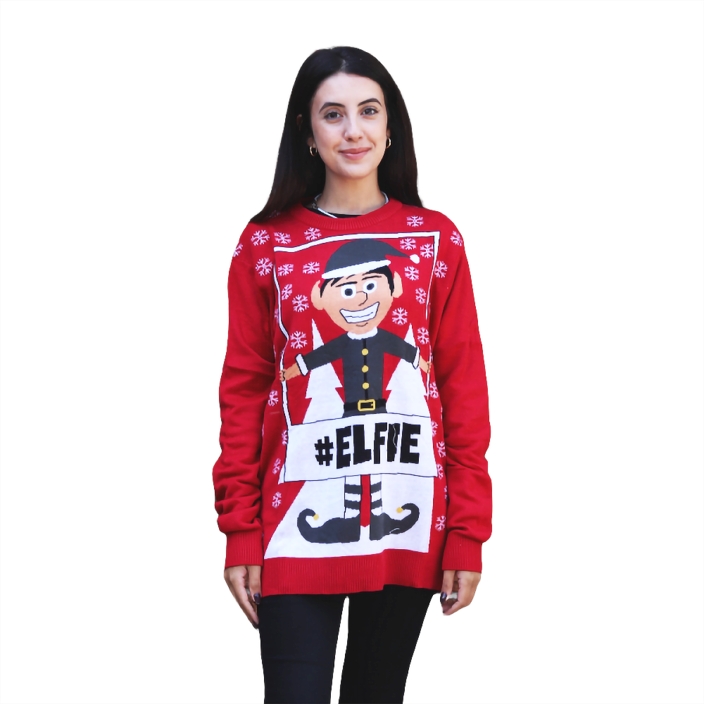 #Elfie Hashtag  Sweater - NovaSmartLinks