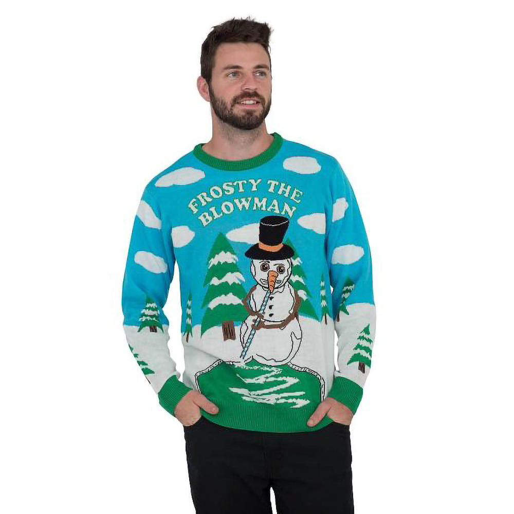 Frosty The Blowman Snowman  Sweater - NovaSmartLinks