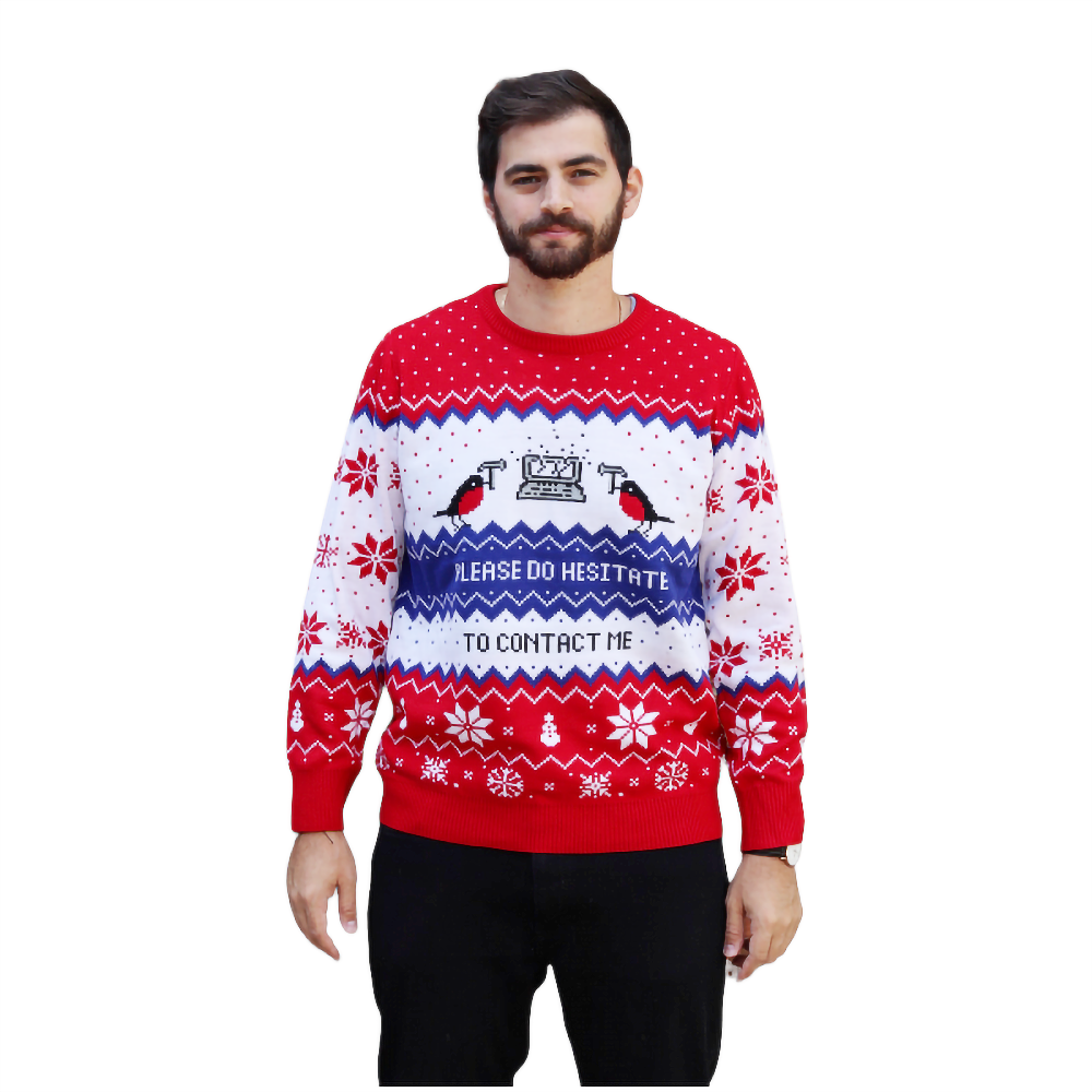 Please Do Hesitate To Contact Me Sweater - NovaSmartLinks