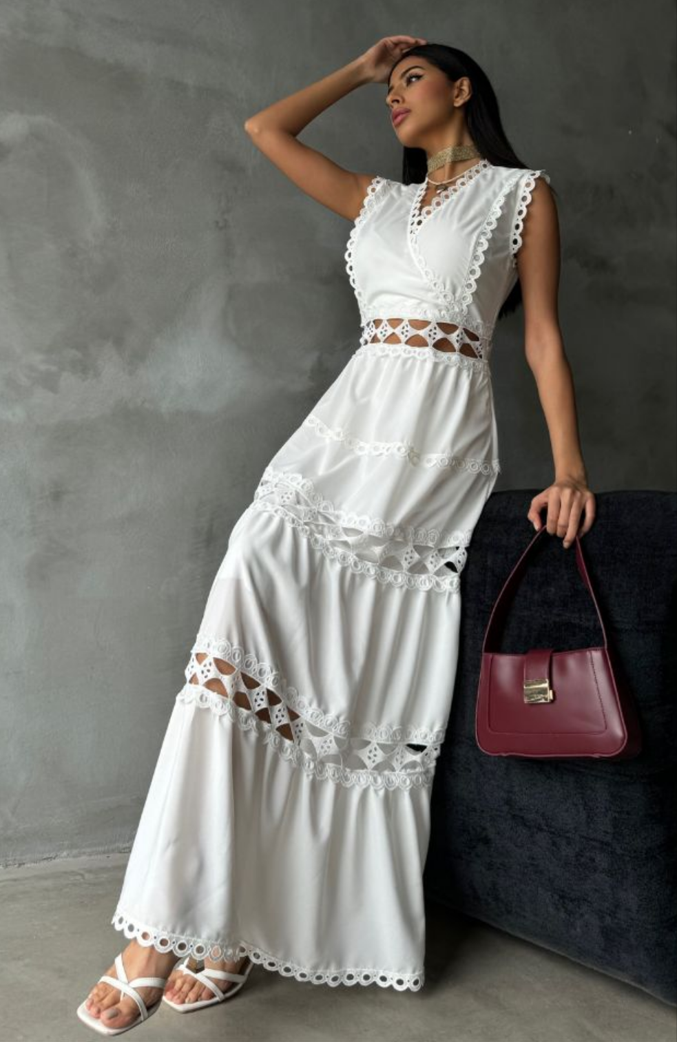 Sleeveless Long Dress - NovaSmartLinks