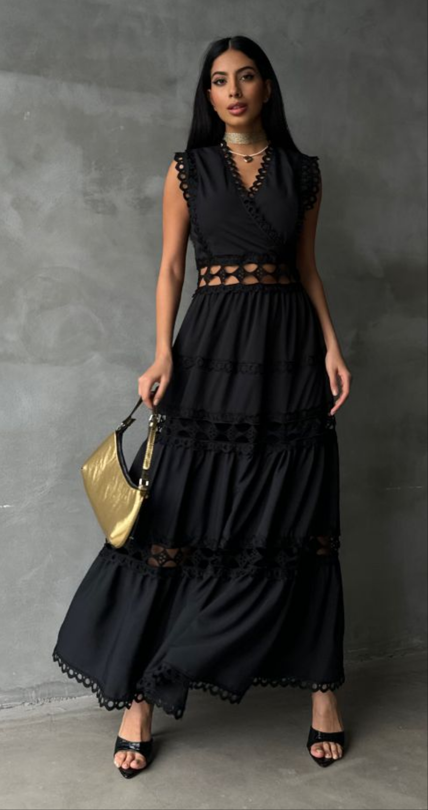 Sleeveless Long Dress - NovaSmartLinks