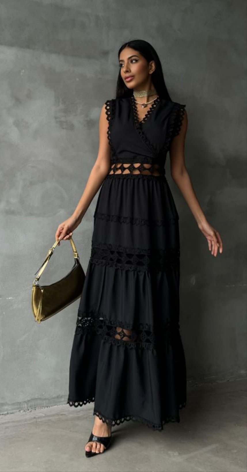 Sleeveless Long Dress - NovaSmartLinks