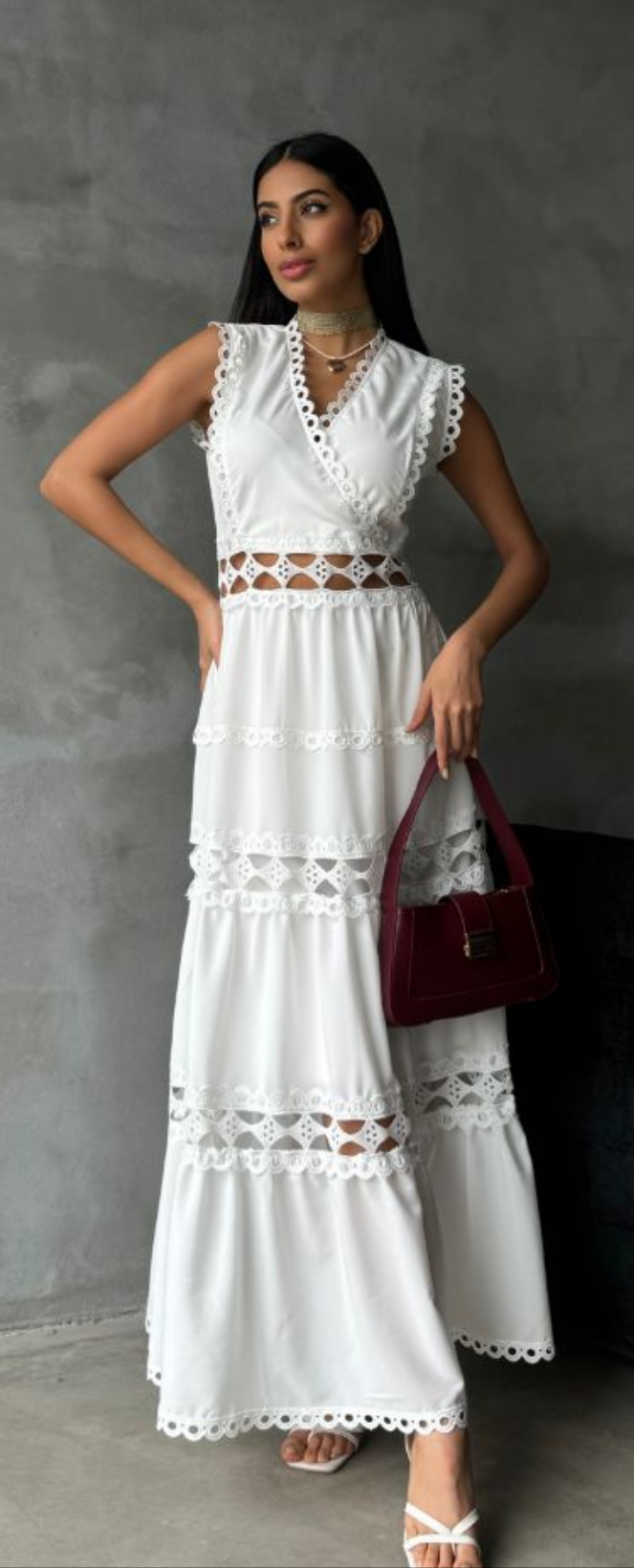 Sleeveless Long Dress - NovaSmartLinks