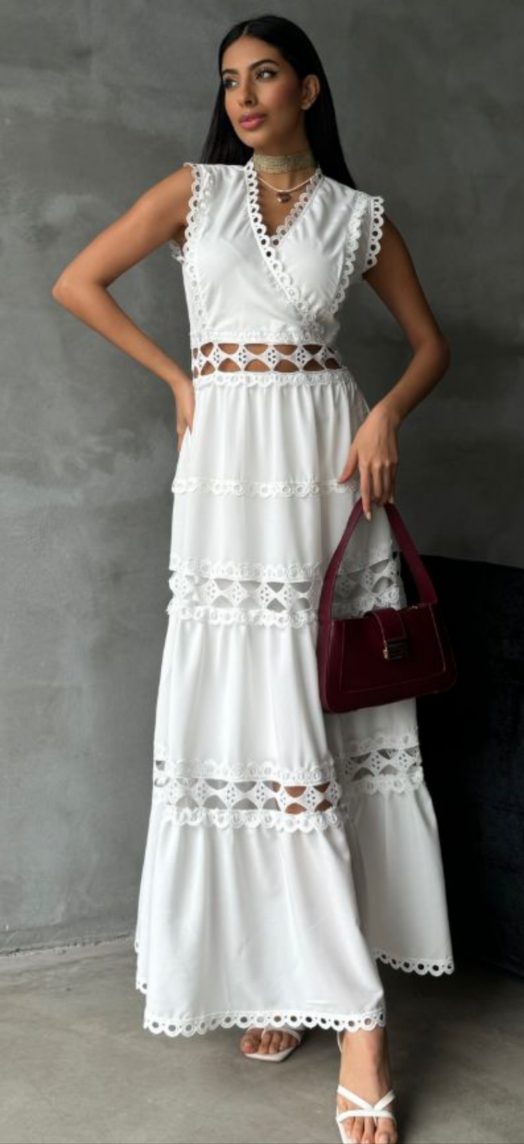 Sleeveless Long Dress - NovaSmartLinks