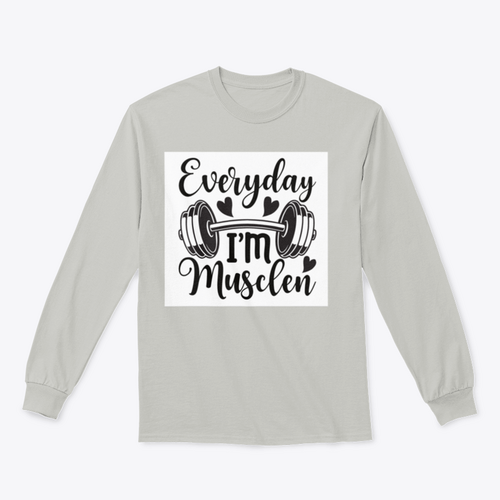 Everyday I'm Musclen Inspiring Workout And Fitness Design for - NovaSmartLinks