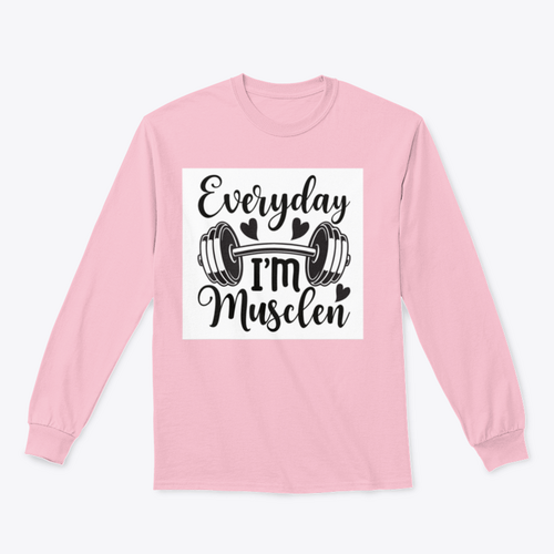 Everyday I'm Musclen Inspiring Workout And Fitness Design for - NovaSmartLinks