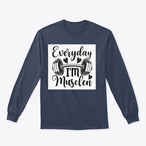 Everyday I'm Musclen Inspiring Workout And Fitness Design for - NovaSmartLinks
