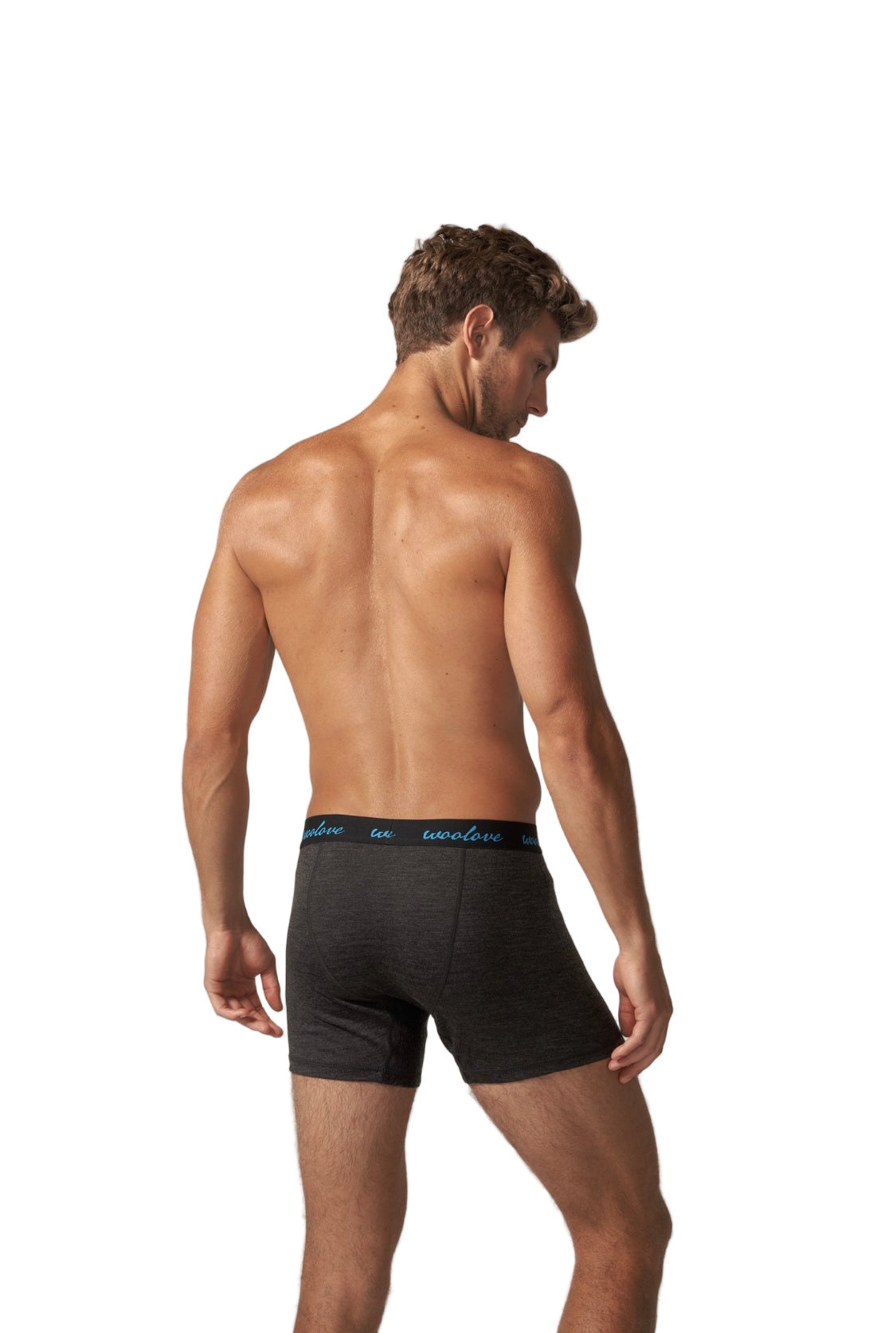 Men's 100% Merino Wool Boxer Brief Underwear - NovaSmartLinks