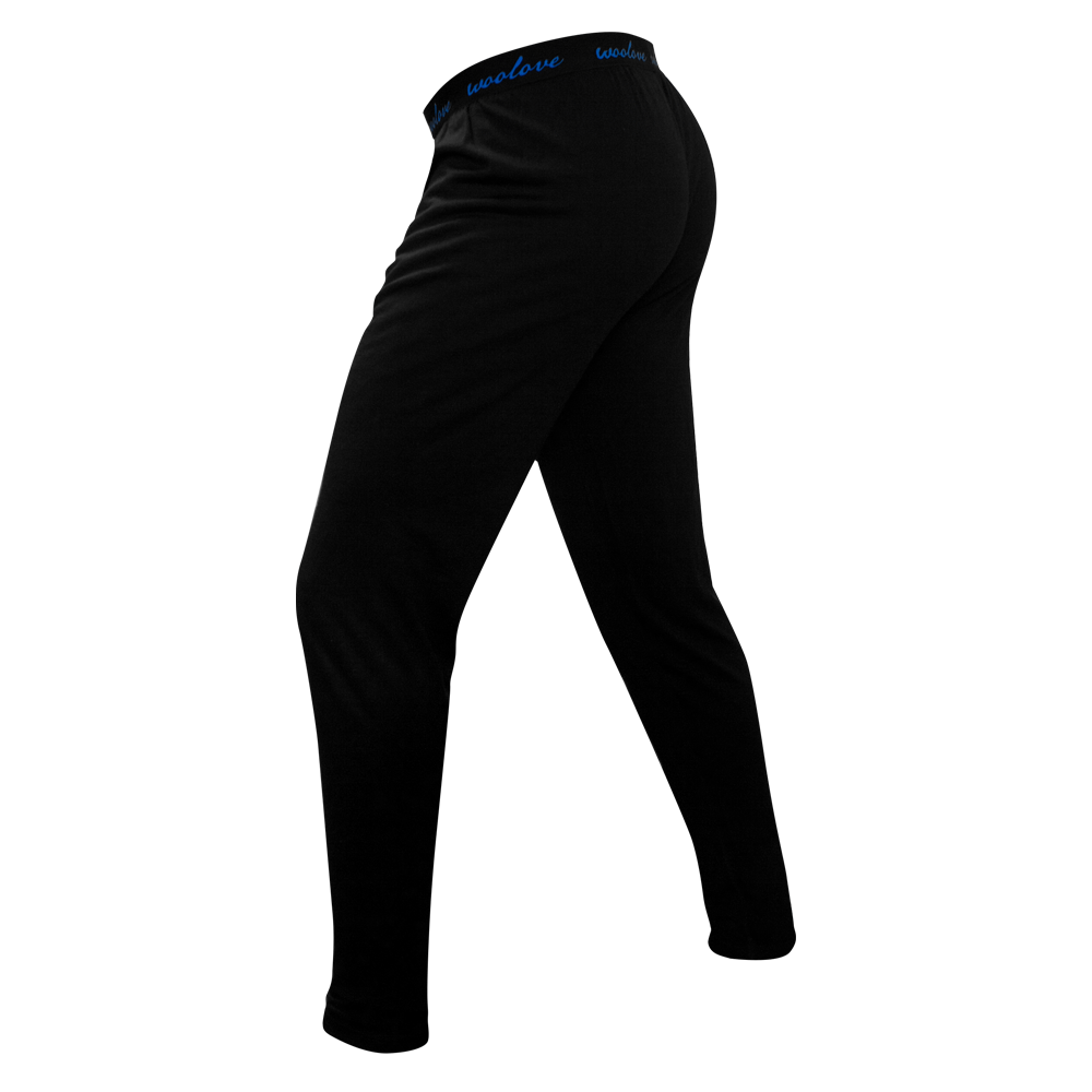 Men's 100% Merino Wool Long Underwear Base Layer Leggings 190 GSM - Midweight - NovaSmartLinks