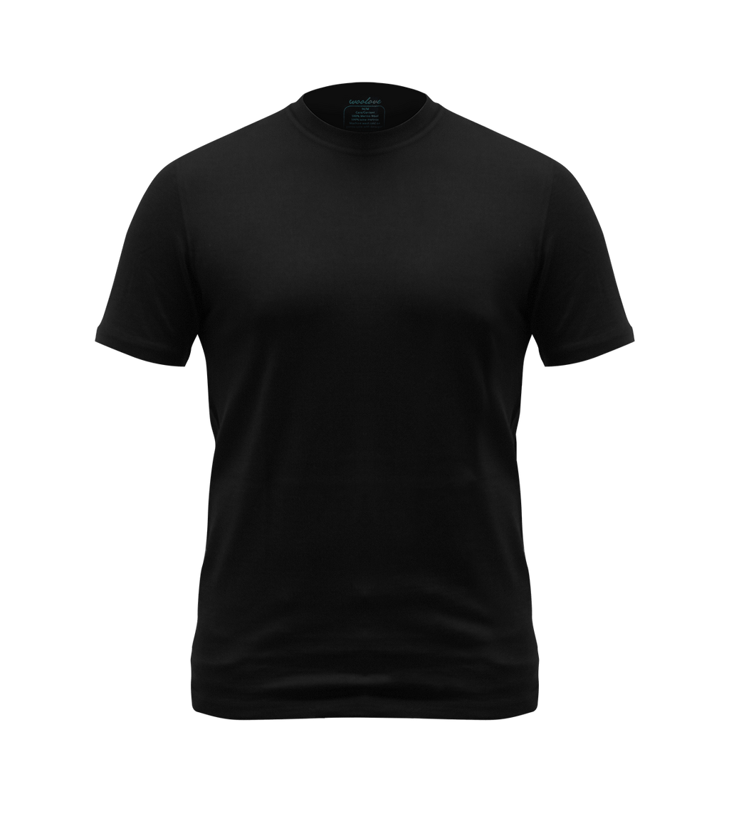 Men's 100% Merino Wool Short Sleeve T-Shirt 180 GSM - Lightweight - NovaSmartLinks