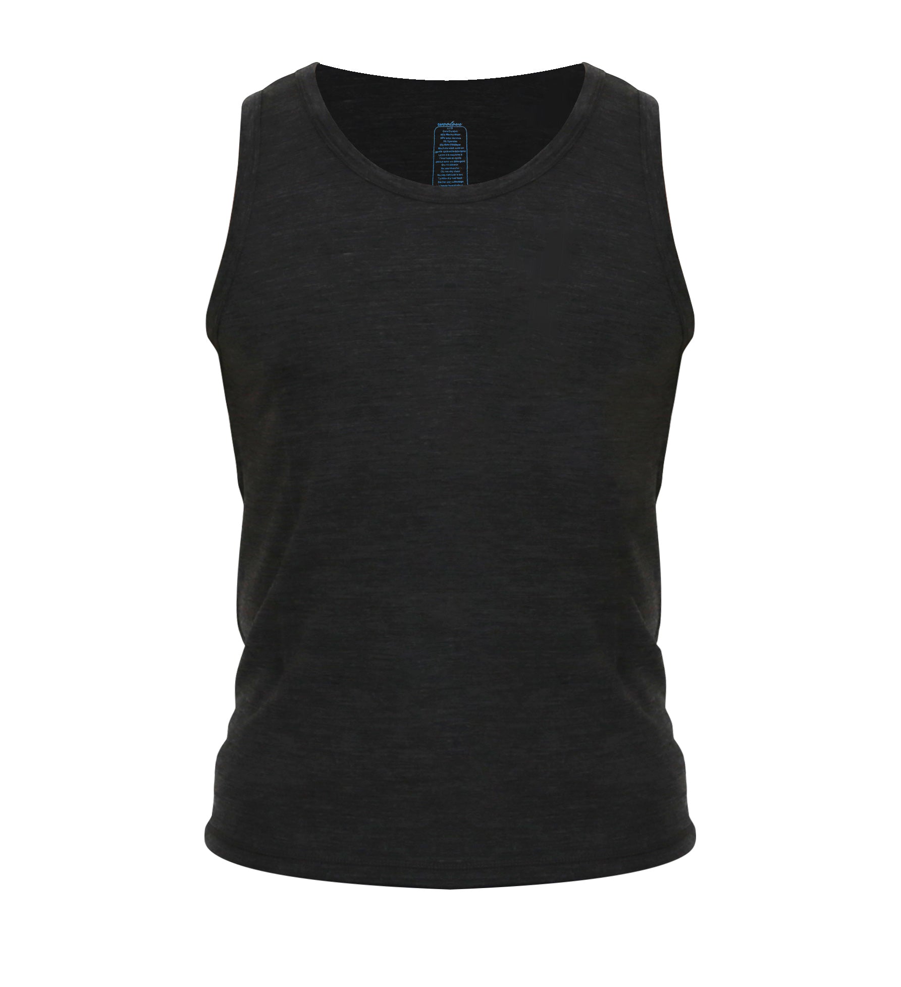Men's Merino Wool Tank Top with Crew Neck - NovaSmartLinks